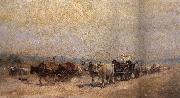 Nicolae Grigorescu The Return from the Fair painting